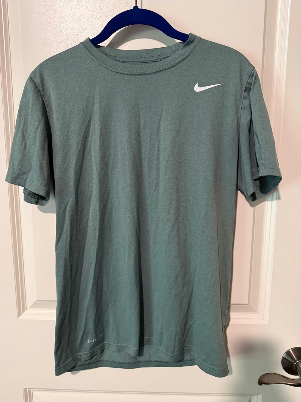 Nike Short Sleeve Performance Dri-Fit Tee — Sage Green